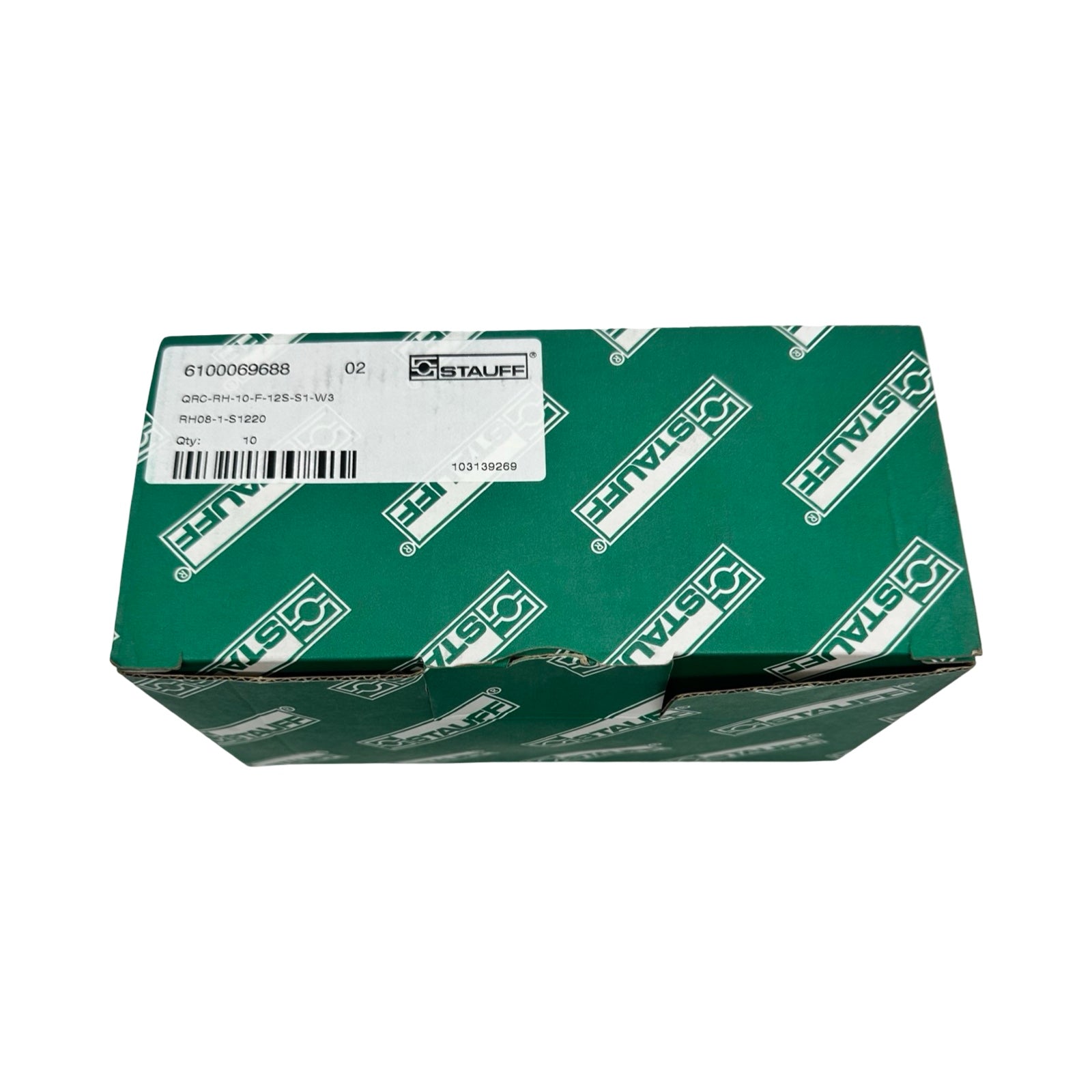 10x STAUFF QRC-RH-10-F-12S-S1-W3 Einschraubkupplung Hydraulik 10er Set
