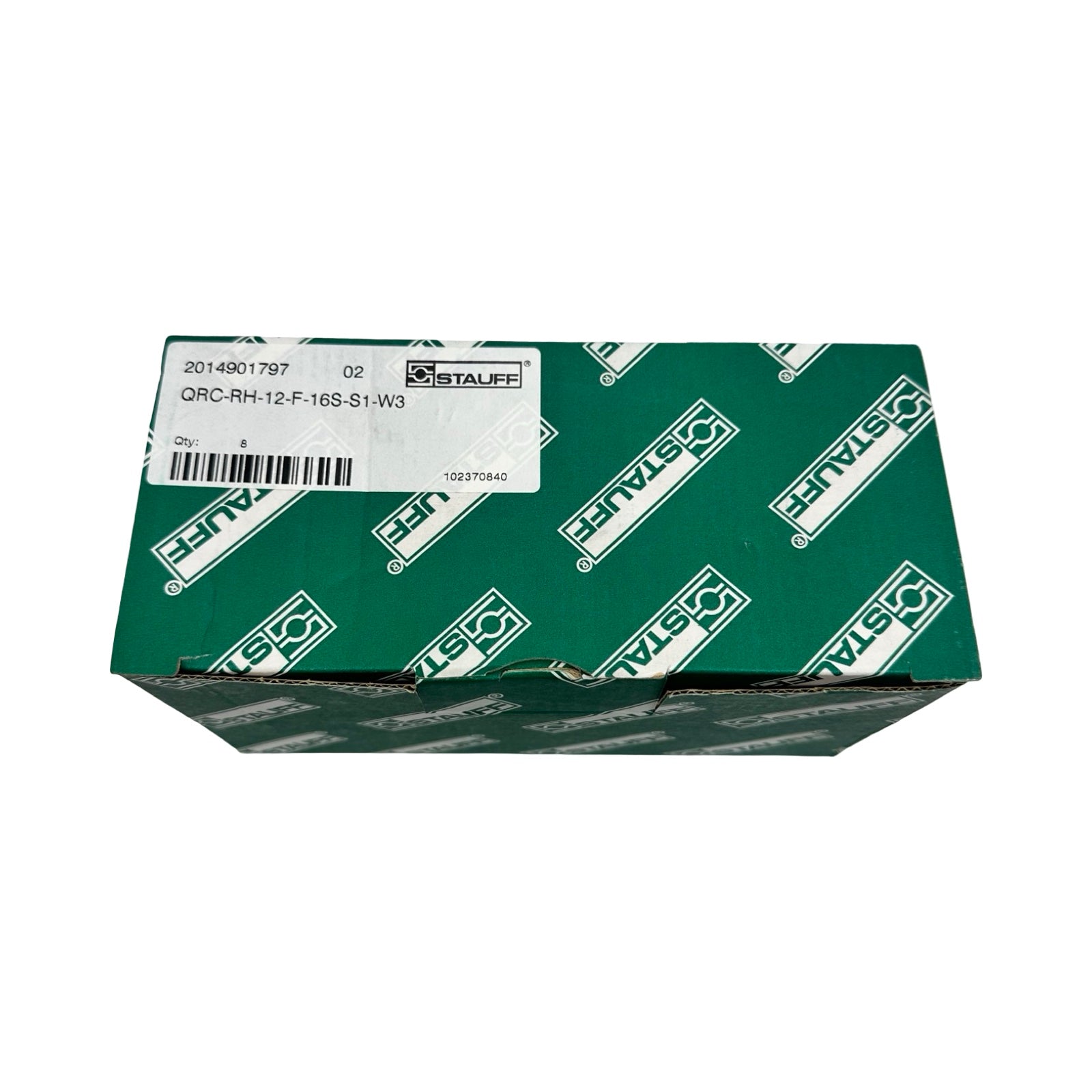 8x Stauff QRC-RH-12-F-16S-S1-W3 Hydraulik Einschraubverschraubung 8x