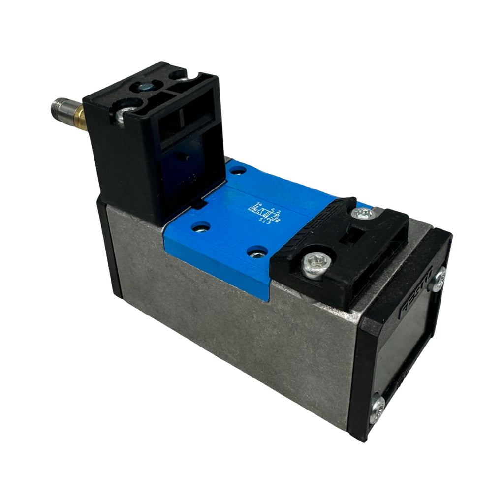 2x Festo MFH-5/2-D-1-C Magnetventil 5/2 Wege Pneumatik 150981 Ventil 2x