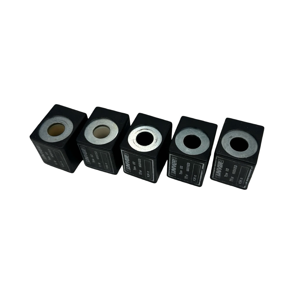 5x Univer U2 Magnetspule 24V DC 11W Ventilspule Pneumatik Spule