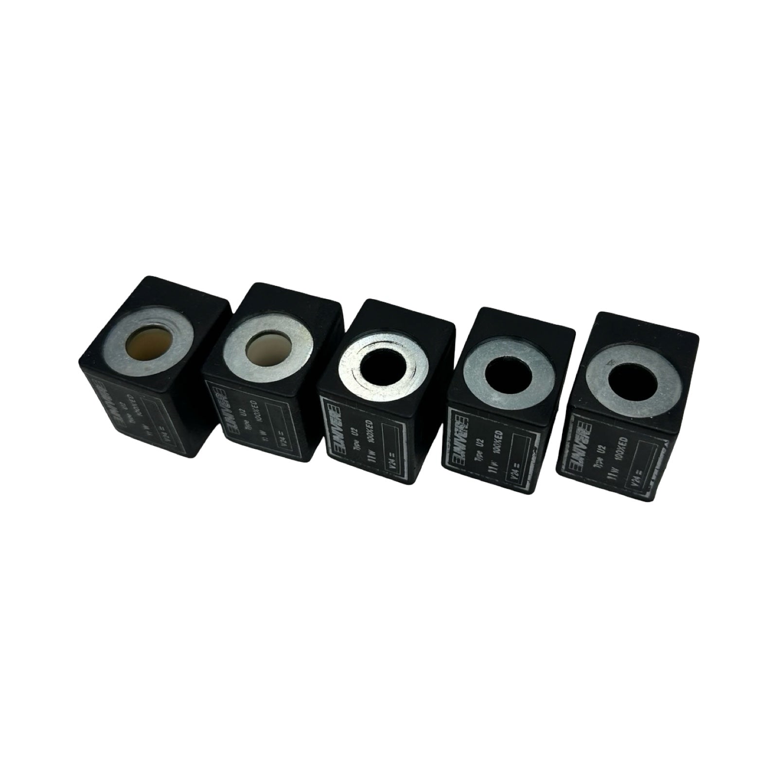 5x Univer U2 Magnetspule 24V DC 11W Ventilspule Pneumatik Spule