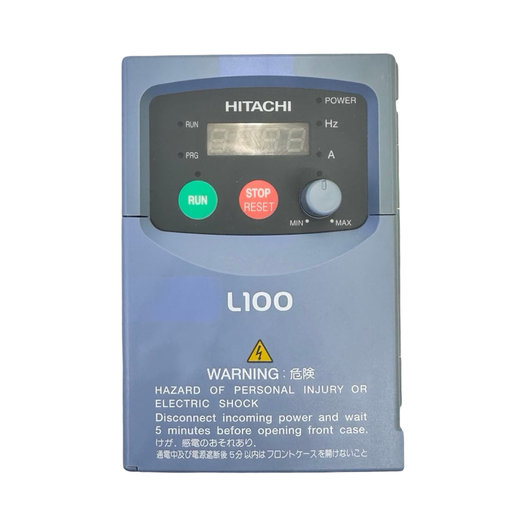Hitachi L100-002NFE Frequenzumrichter 0,2kW Inverter 200-240V 1-Ph