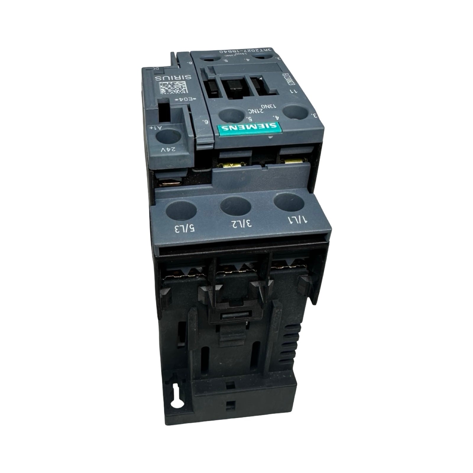 Siemens SIRIUS 3RT2027-1BB40 Leistungsschütz 24V DC 3-polig 12,5kW
