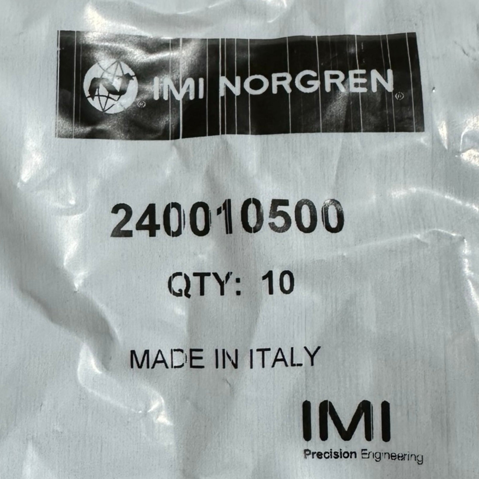 30x IMI Norgren 240010500 Schalldämpfer Druckluft Innengewinde Metall