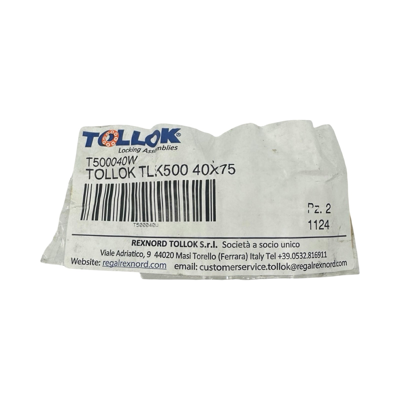 TOLLOK TLK500 40x75 Spannsatz Locking Assembly Wellen-Naben-Verbindung