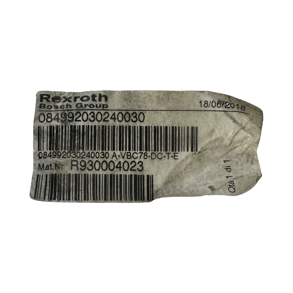 Bosch Rexroth VBC78 DC T-E Ventilblock Hydraulik 084992030240030