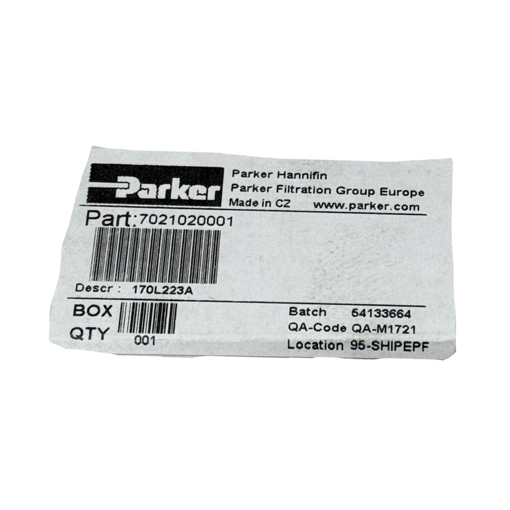 Parker 7021020001 170L223A Hydraulikfilterelement 20µm H100 H200 H300