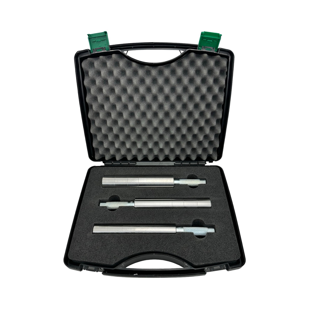 Stauff DORNVOS Prüfkopfer Satz DN31 DN41 DN51 Prüfkopf Set Koffer HCS-DOR-3151