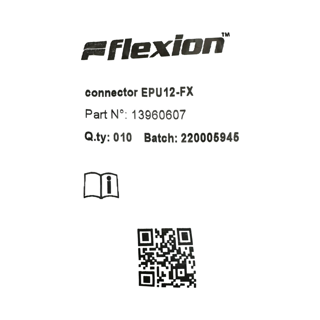 Flexion EPU12-FX T-Steckverbinder Pneumatik Verbinder Ø12mm 3-fach