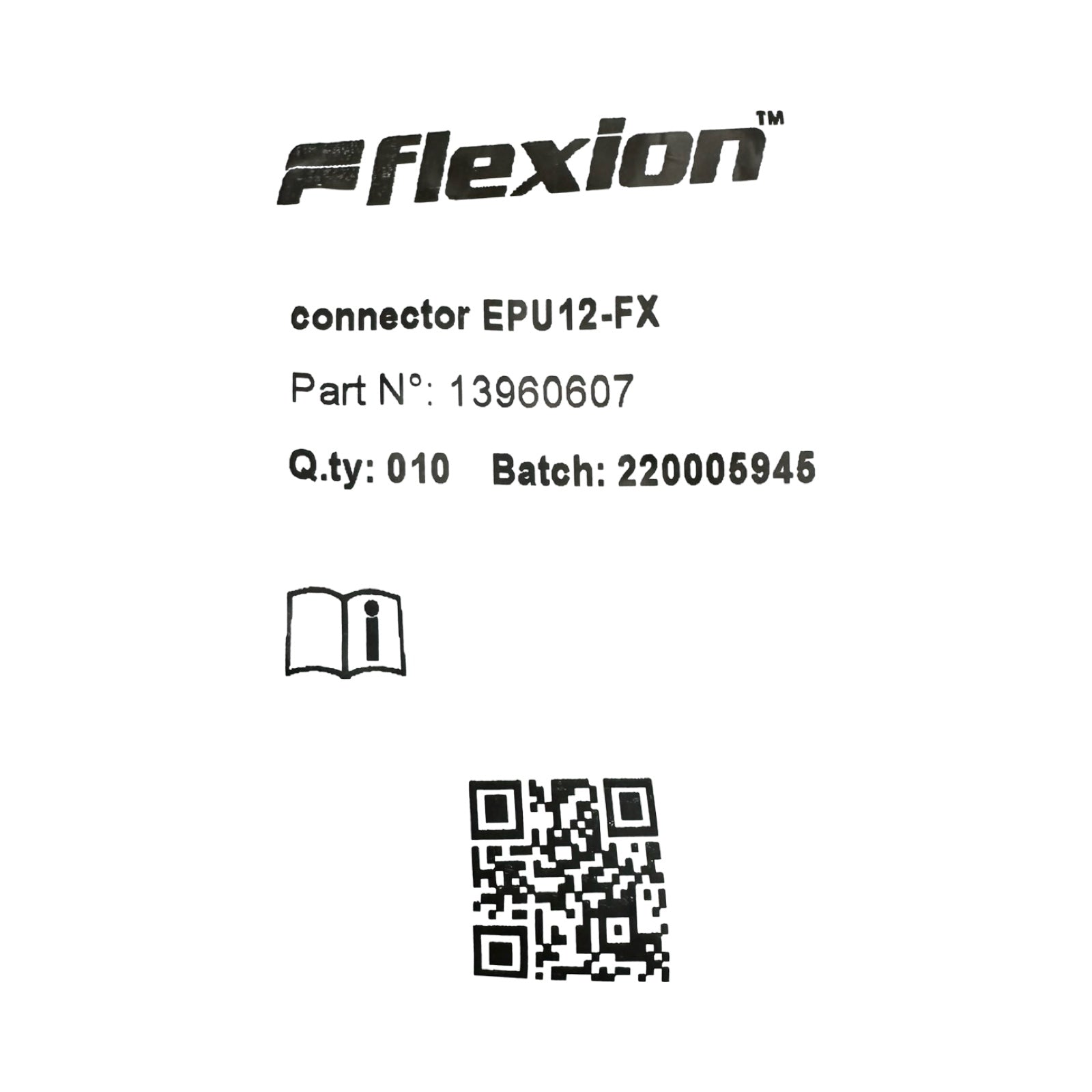 Flexion EPU12-FX T-Steckverbinder Pneumatik Verbinder Ø12mm 3-fach