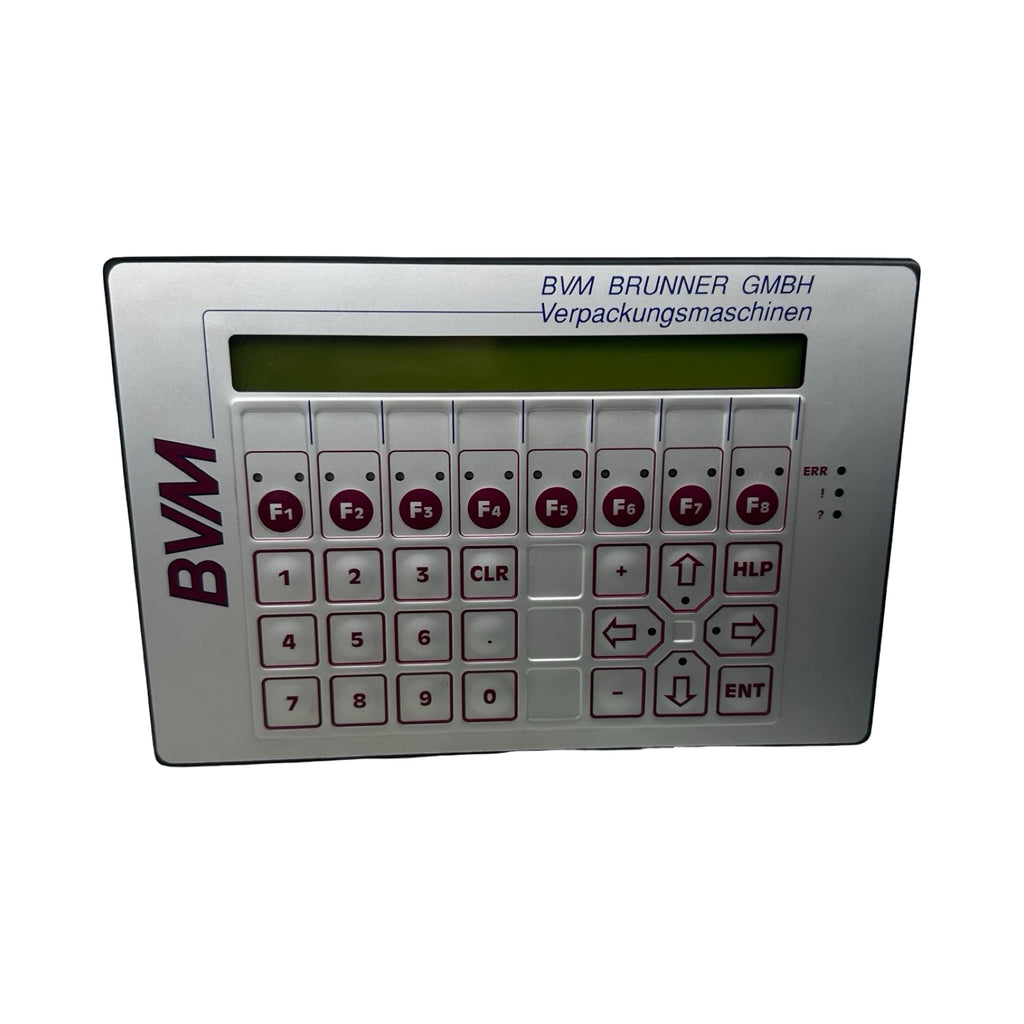 Lauer PCS090.m HMI Bedienpanel PCS plus MPI RS232 BVM Brunner Display
