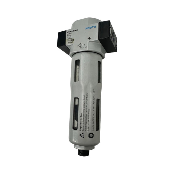 Festo LFMA-D-MINI-A Druckluftfilter 0,01µm Feinfilter Pneumatik