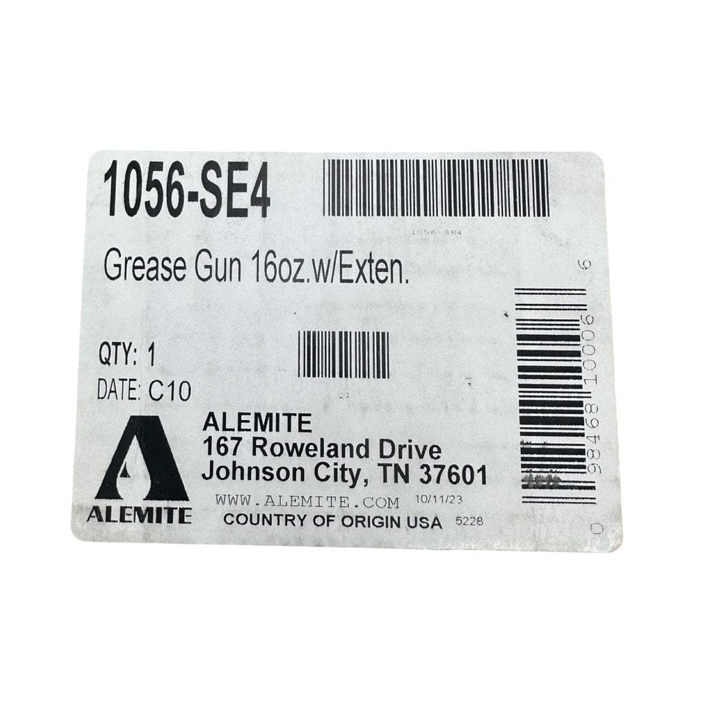 Alemite 1056-SE4 Handhebelfettpresse 16oz 454g mit Verlängerung