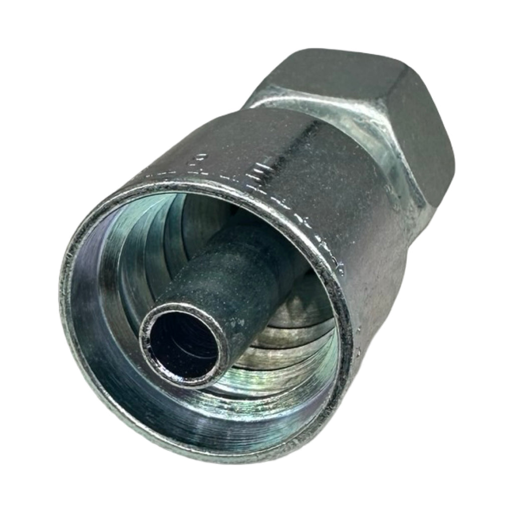 5x Parker 1C948-10-5 DKOS DN08 Hydraulikverschraubung Chromfrei
