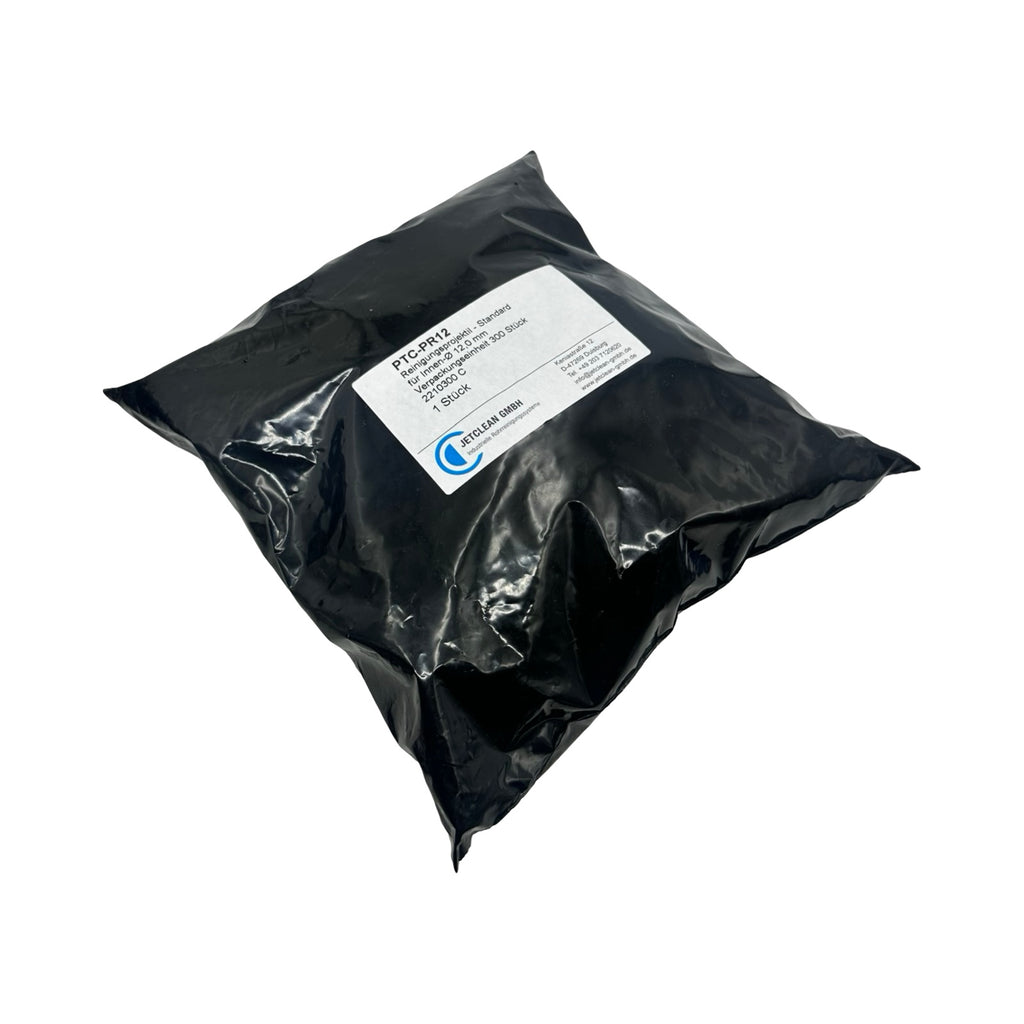 300x JetClean PTC-PR12 Reinigungsprojektile 12mm Rohrreinigung 300 Stück