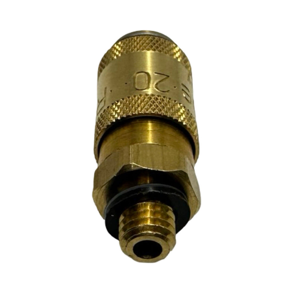 10x Verschlusskupplung 20KAAM05MPX Pneumatik Kupplung Messing