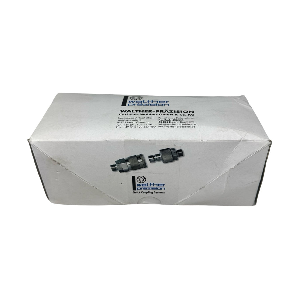 10x Walther Präzision Schnellkupplung LP-012-0-WR5-21-11-1 Hydraulik Kupplung