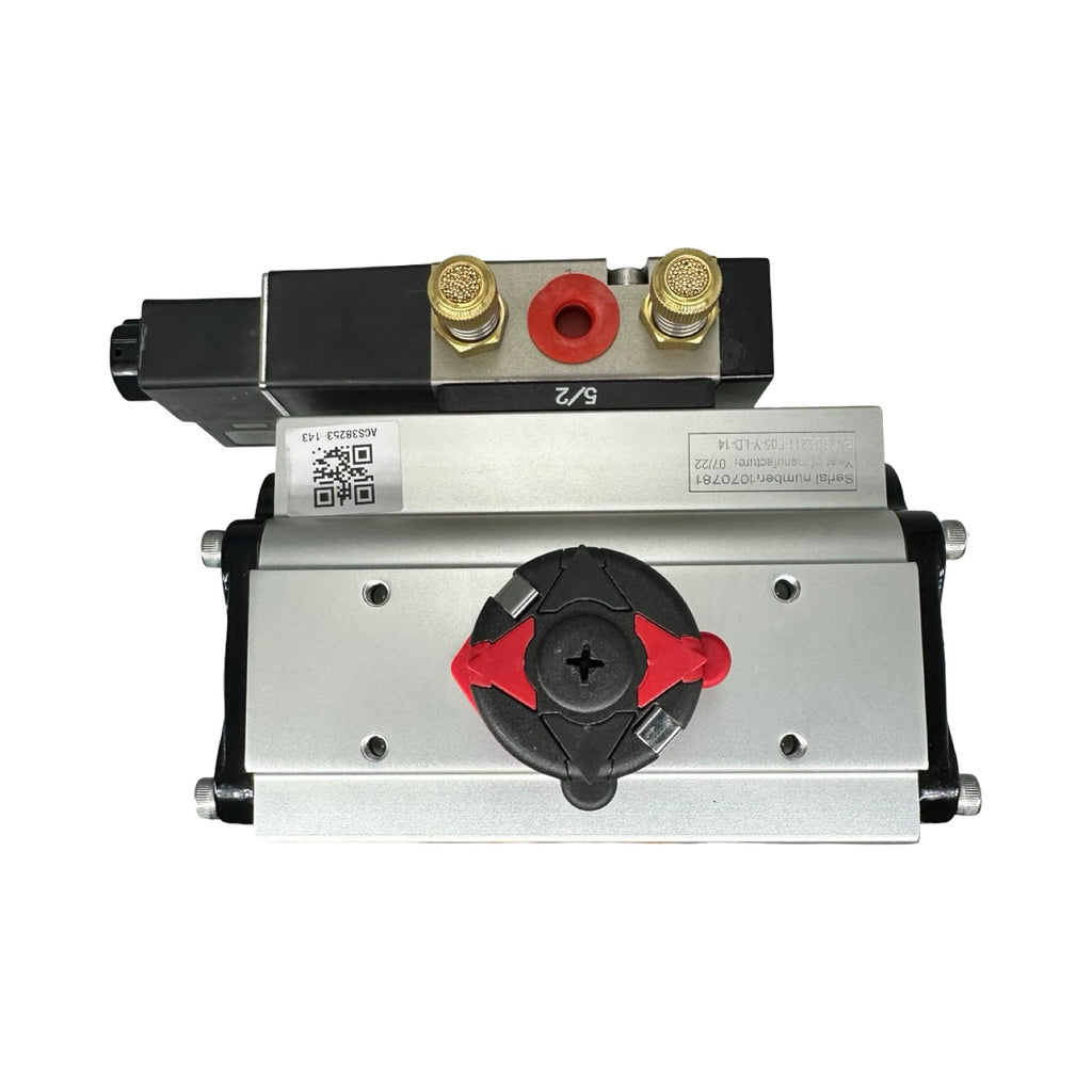 ECON Fig.7902 DN50 Kugelhahn Pneumatikventil Edelstahl 2” Antrieb 24V DC Ventil