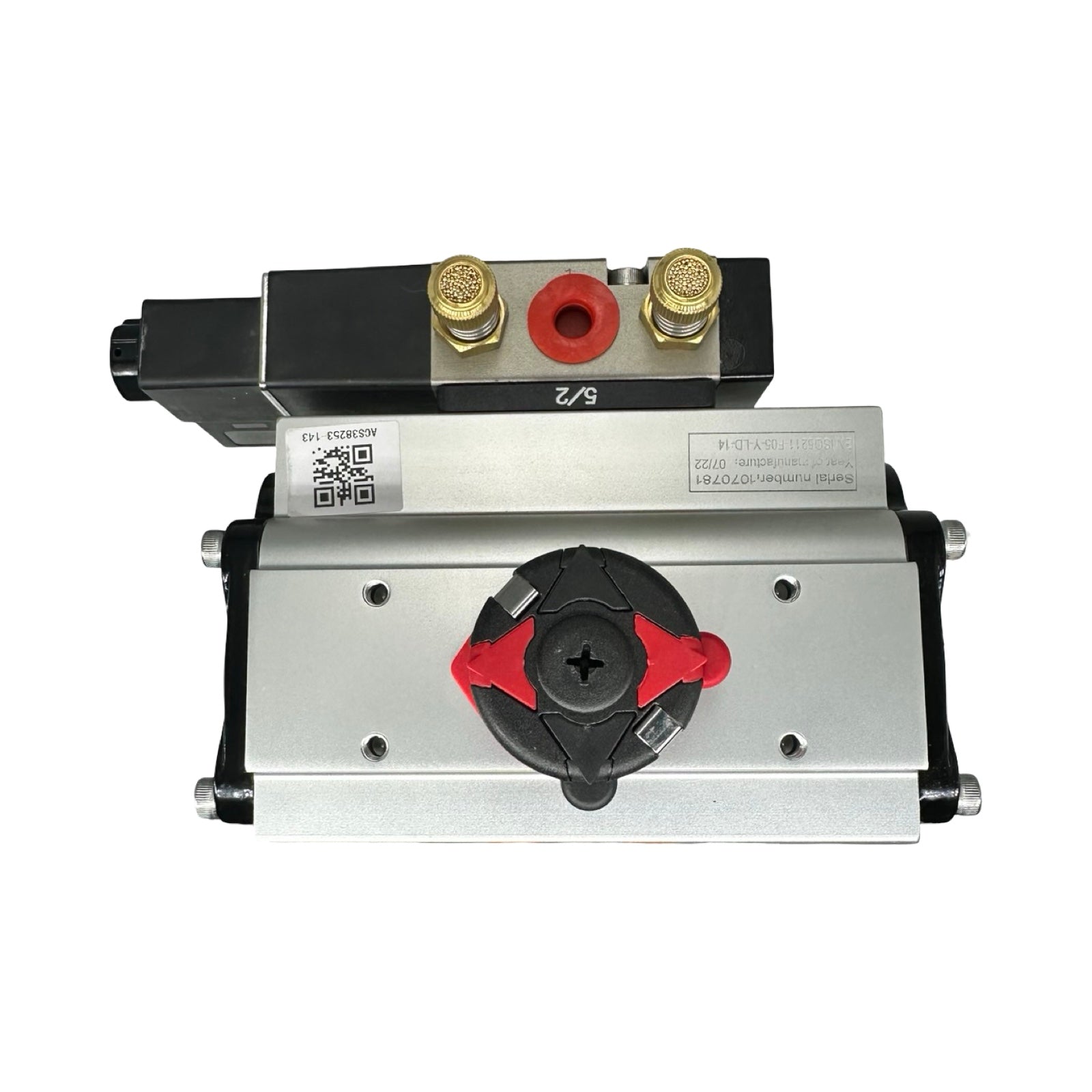 ECON Fig.7902 DN50 Kugelhahn Pneumatikventil Edelstahl 2” Antrieb 24V DC Ventil