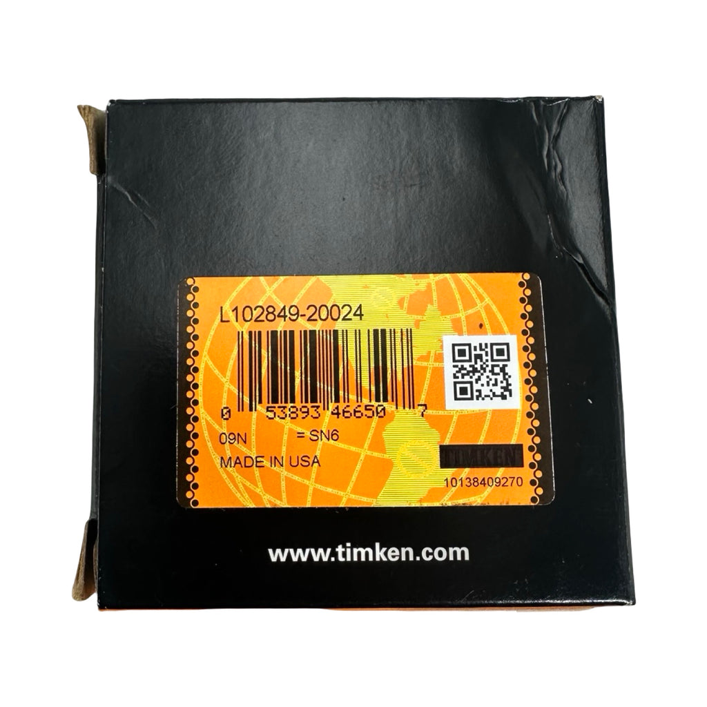 Timken L102849 Kegelrollenlager Tapered Roller Bearing L102849-20024