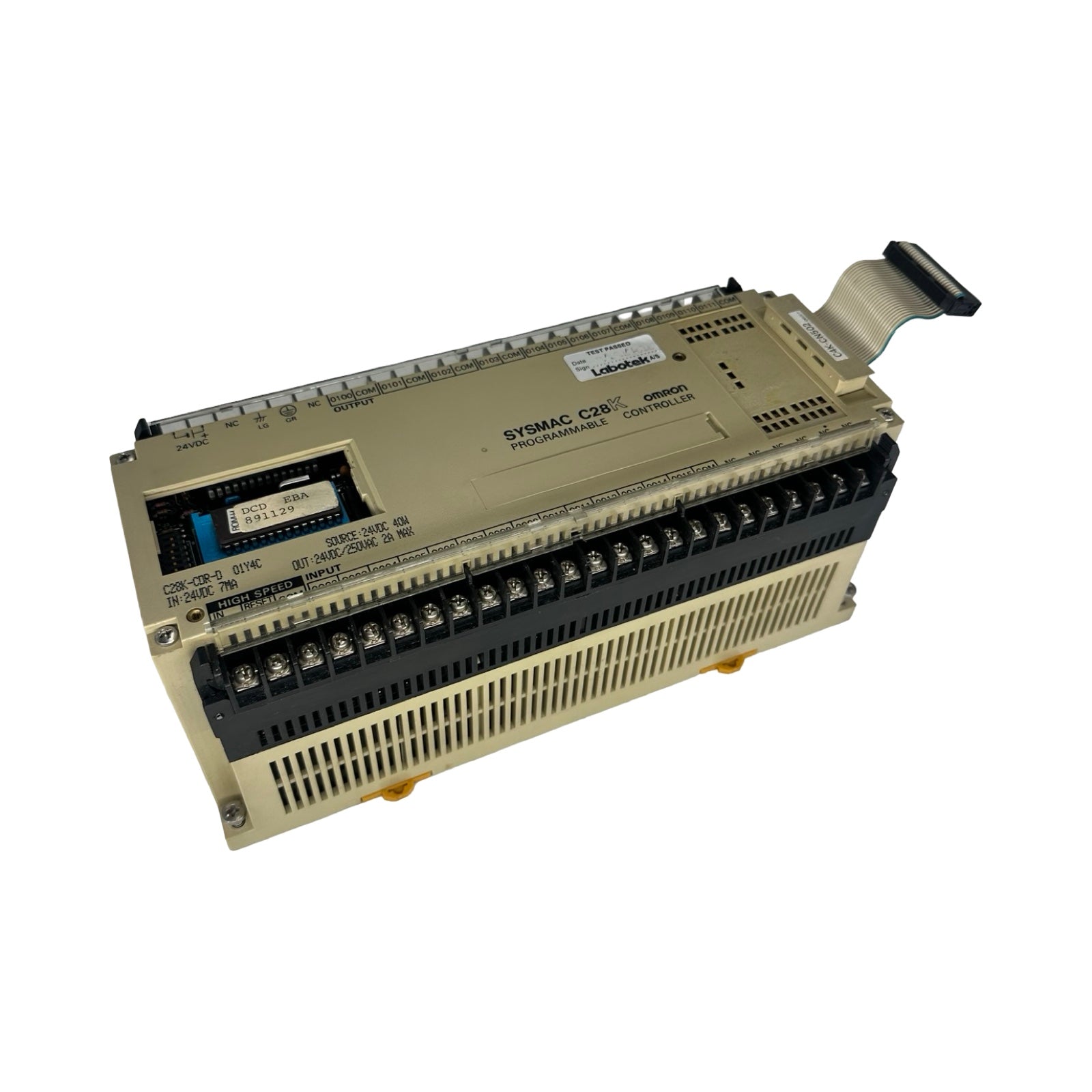 Omron SYSMAC C28K SPS Controller C28K-CDR-D 24VDC PLC Steuerung Modul