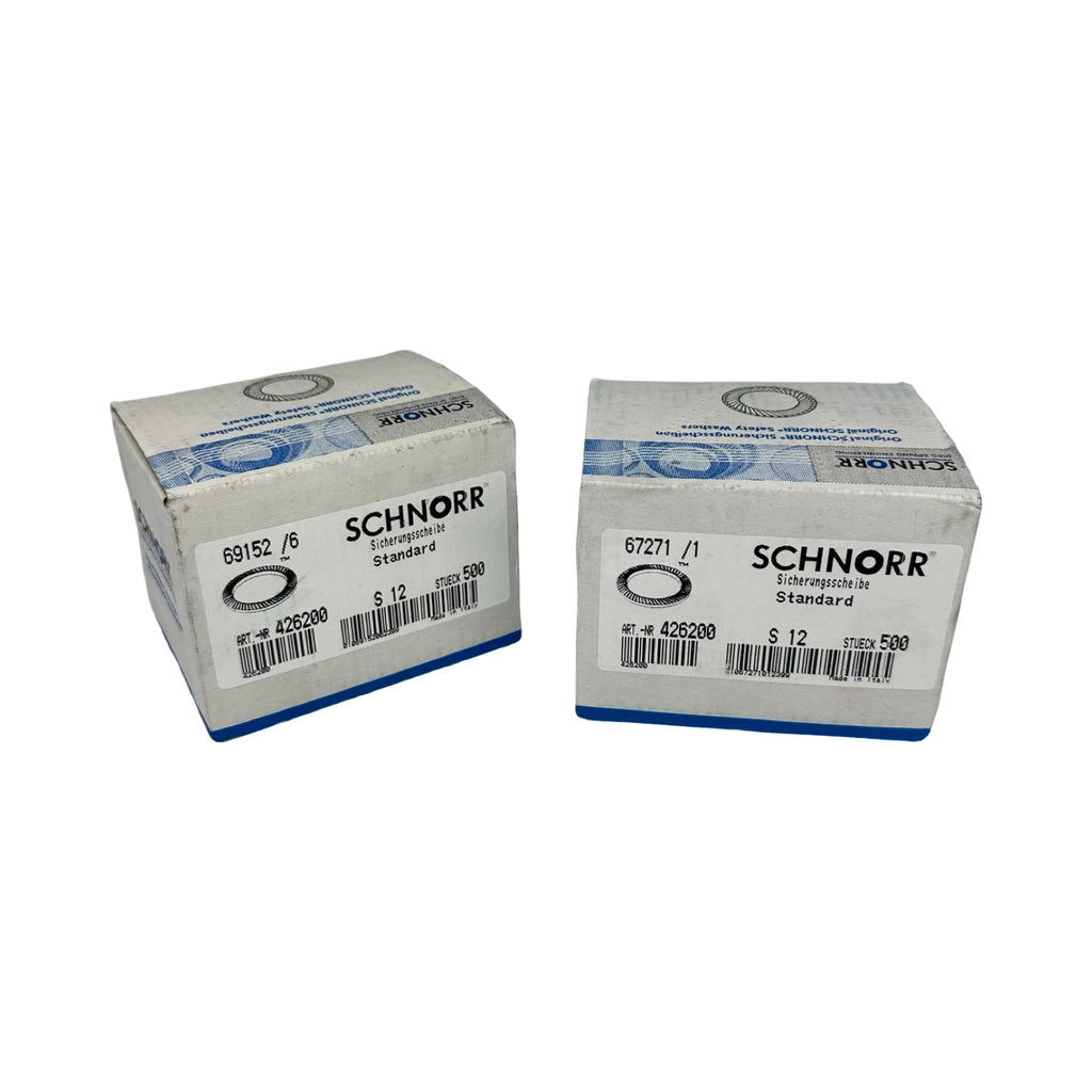 1000x Schnorr Sicherungsscheiben S12 426200 1000 Stk Sicherungsscheiben Set