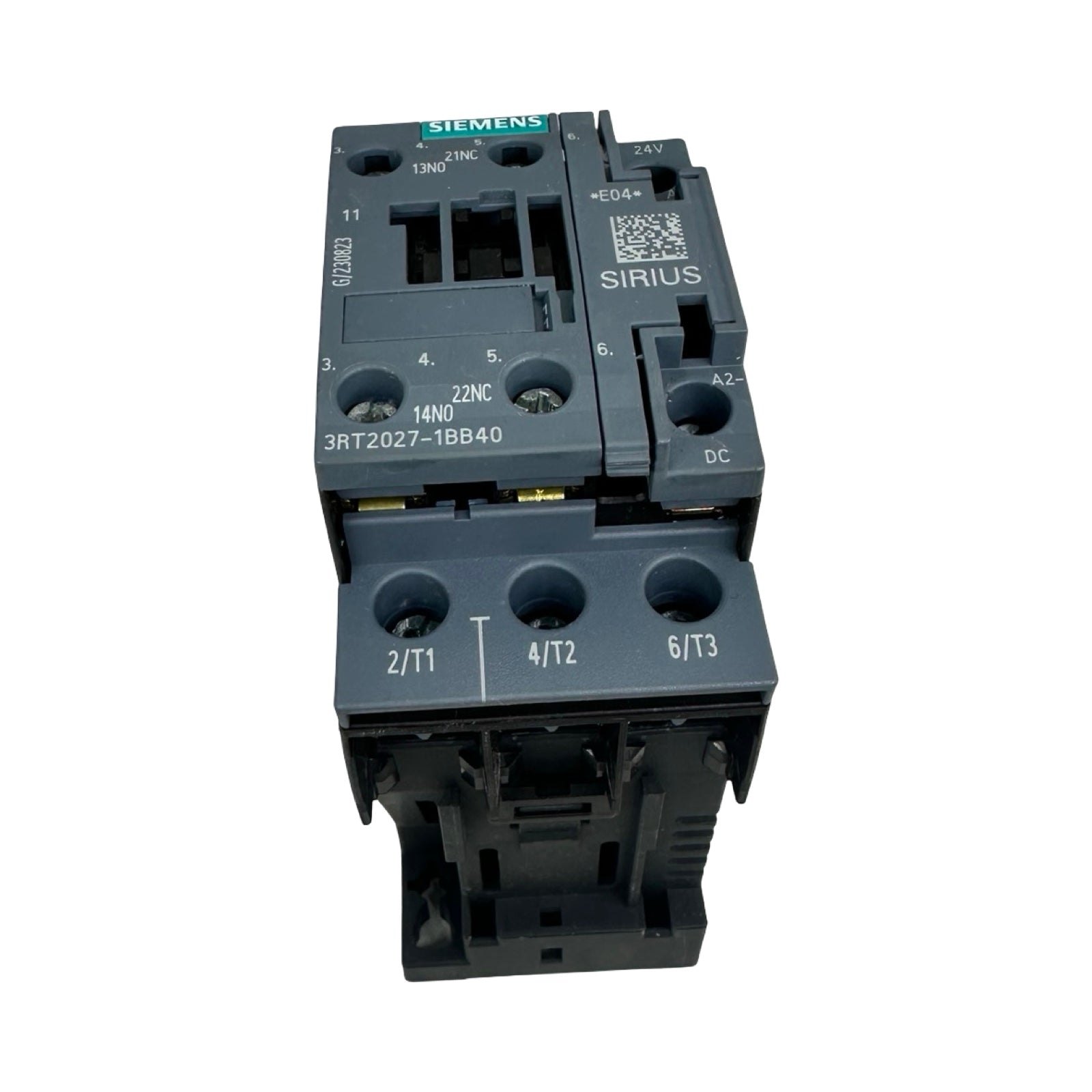Siemens SIRIUS 3RT2027-1BB40 Leistungsschütz 24V DC 3-polig 12,5kW
