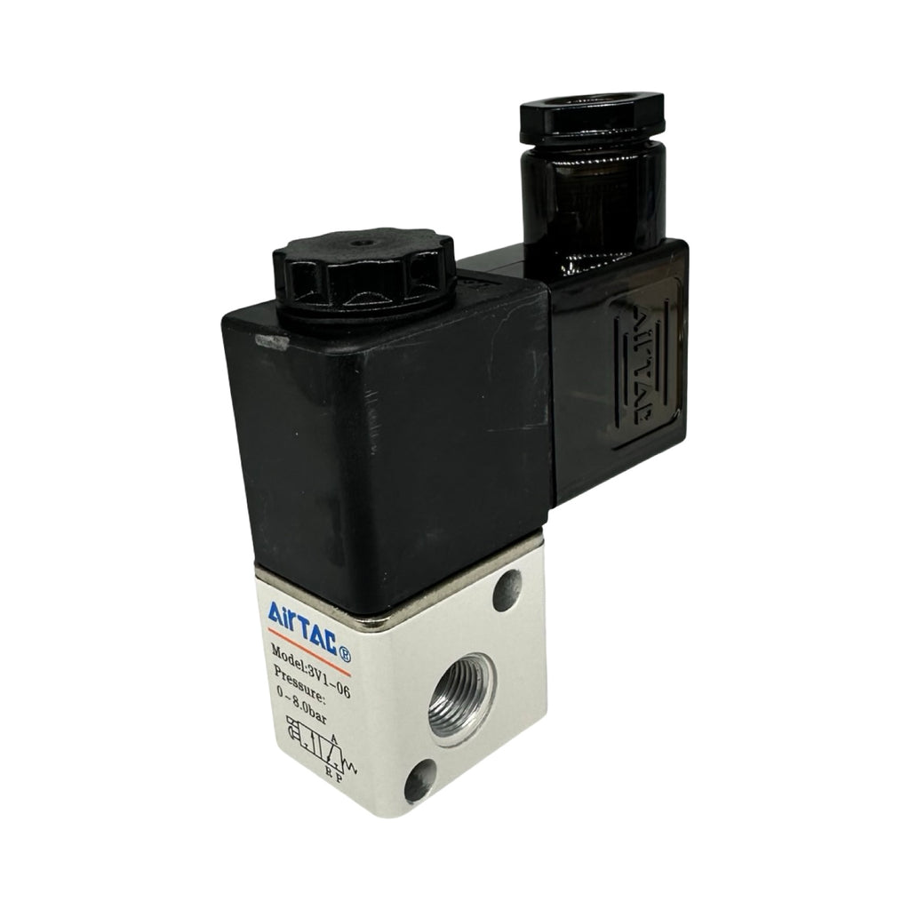 AIRTAC 3V106BG Magnetventil 24V DC Pneumatik Ventil G Anschluss IP65