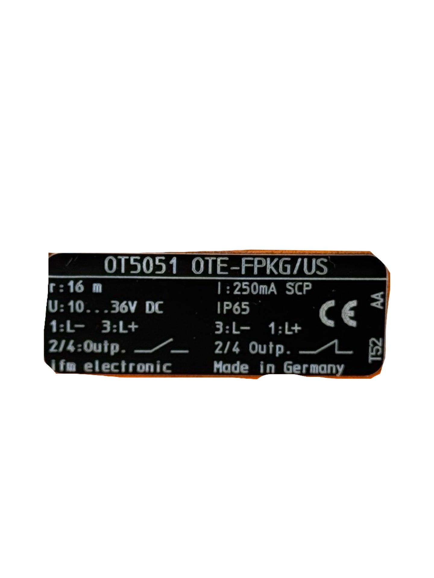 ifm OT5051 OTE-FPKG/US Lichttaster Sensor 10-36V DC IP65 M12