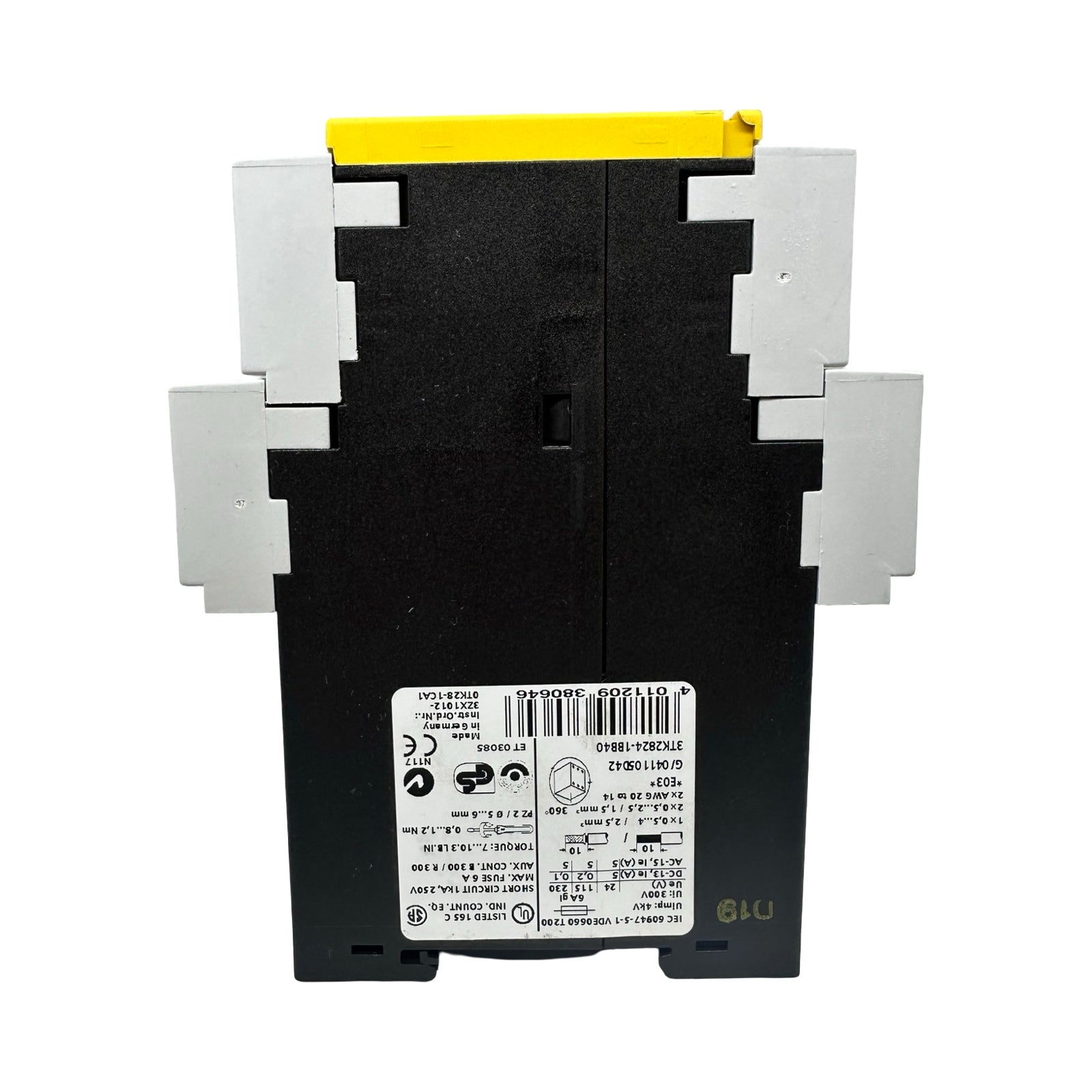 2x Siemens Siguard 3TK2824-1BB40 Sicherheitsrelais 24V DC Not-Aus Relais