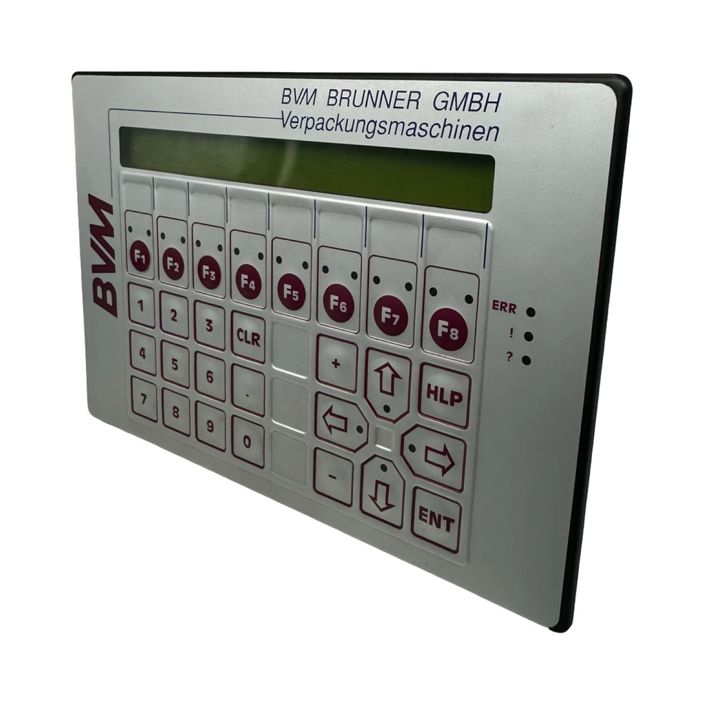 Lauer PCS090.m HMI Bedienpanel PCS plus MPI RS232 BVM Brunner Display