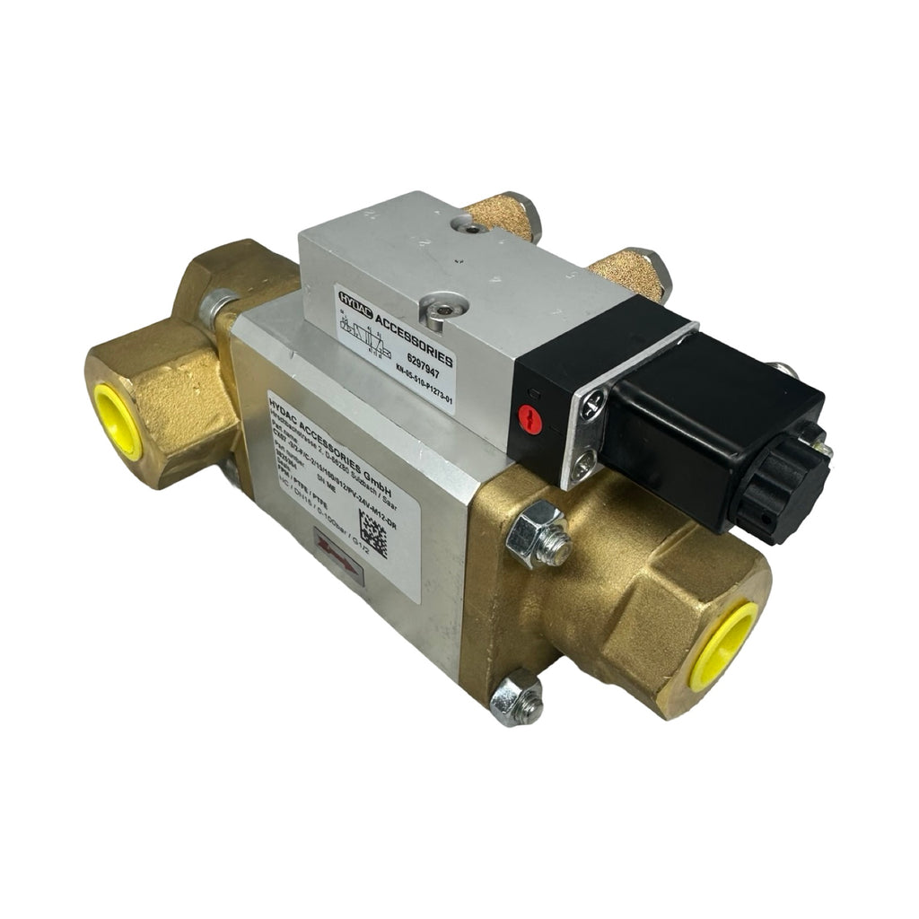 HYDAC 3825364 Magnetventil CX07 -3/2-F/C-2/15/100/012/PV-24V-M12-DR -100bar