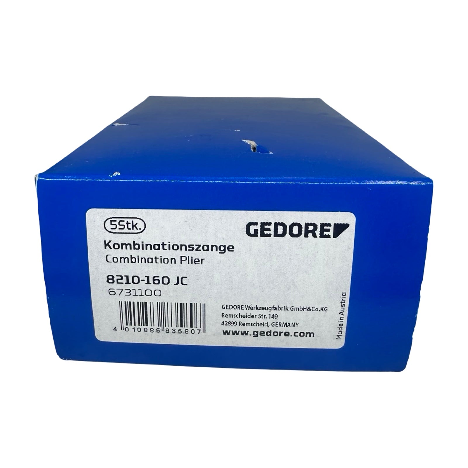 5x GEDORE Kombinationszange 160mm 8210-160 JC Industrie Werkzeug