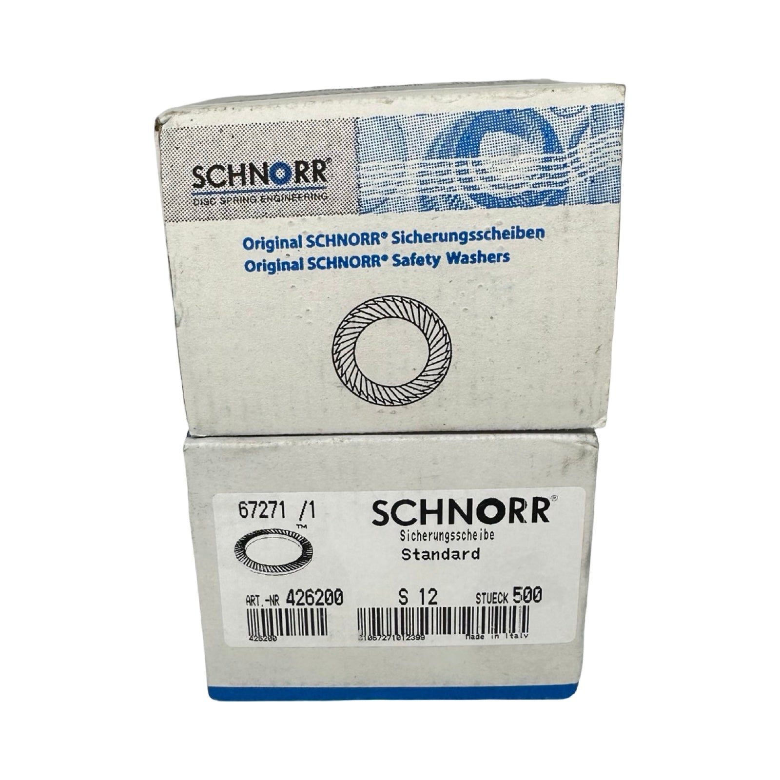 1000x Schnorr Sicherungsscheiben S12 426200 1000 Stk Sicherungsscheiben Set