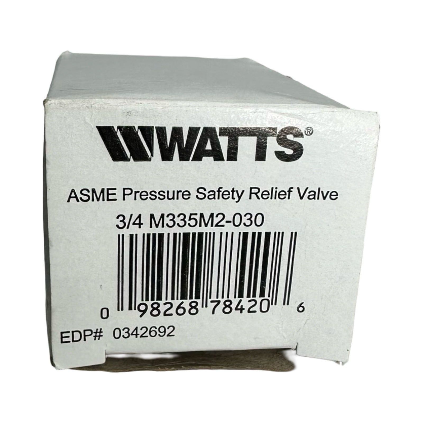Watts M335-M2 Sicherheitsventil 3/4 Zoll 30 PSI ASME Pressure Relief