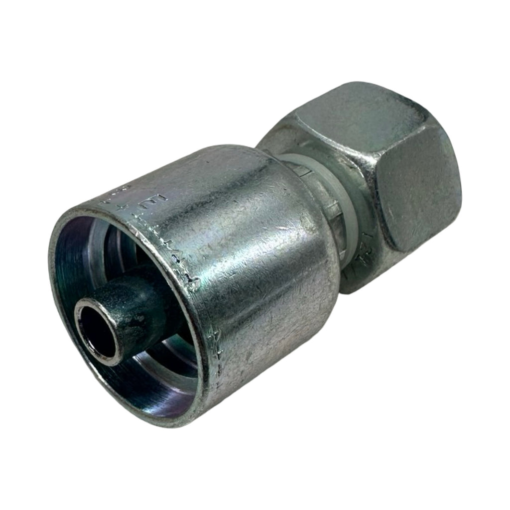5x Parker 1C948-10-5 DKOS DN08 Hydraulikverschraubung Chromfrei