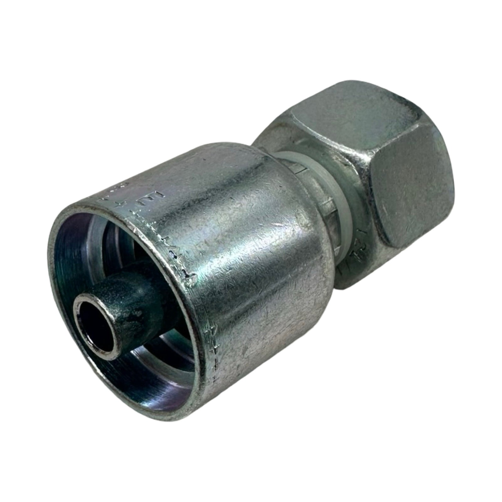 5x Parker 1C948-10-5 DKOS DN08 Hydraulikverschraubung Chromfrei