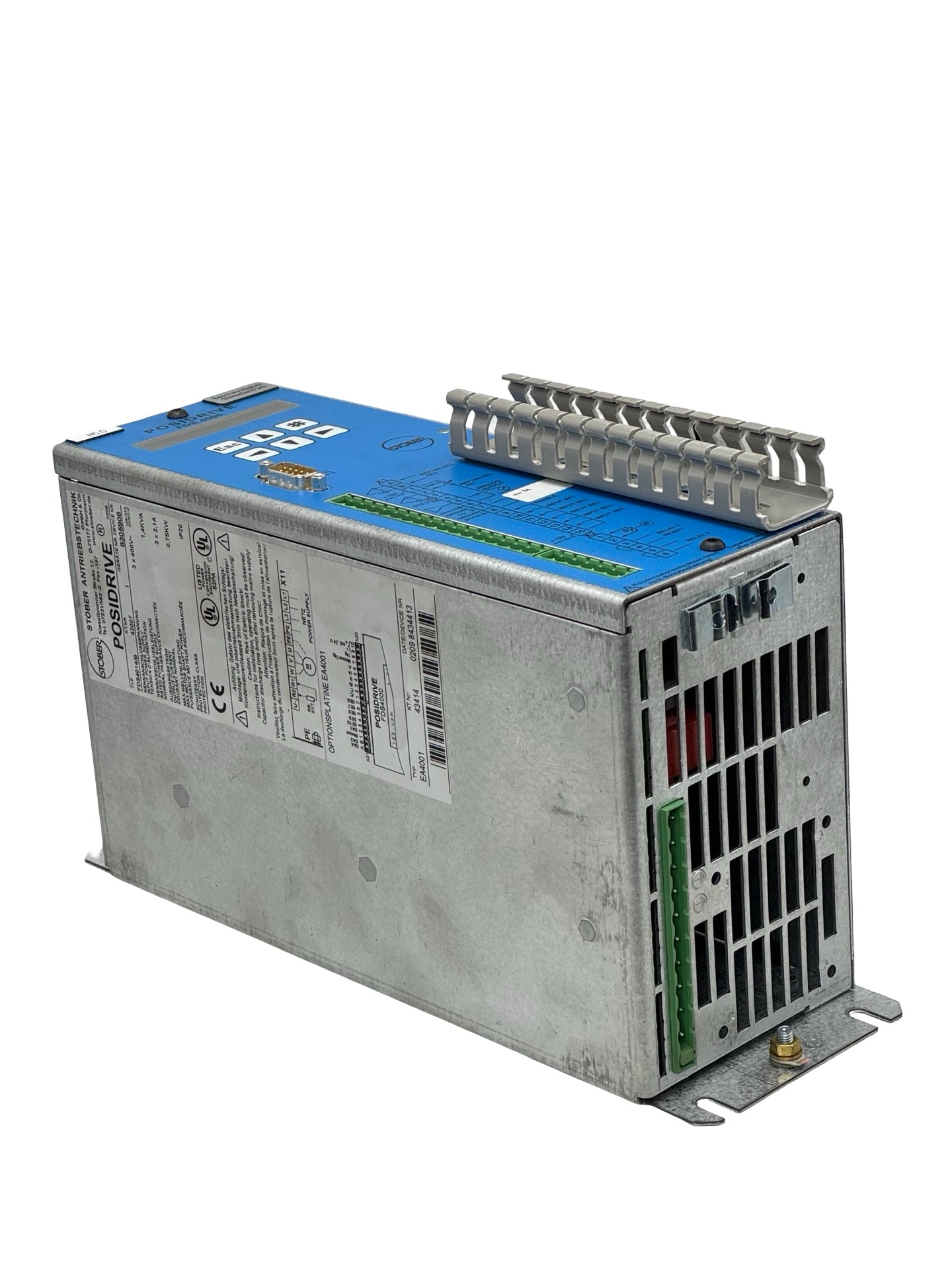 STÖBER POSIDRIVE FDS4014/B Frequenzumrichter 0,75kW 3x400V EA4001