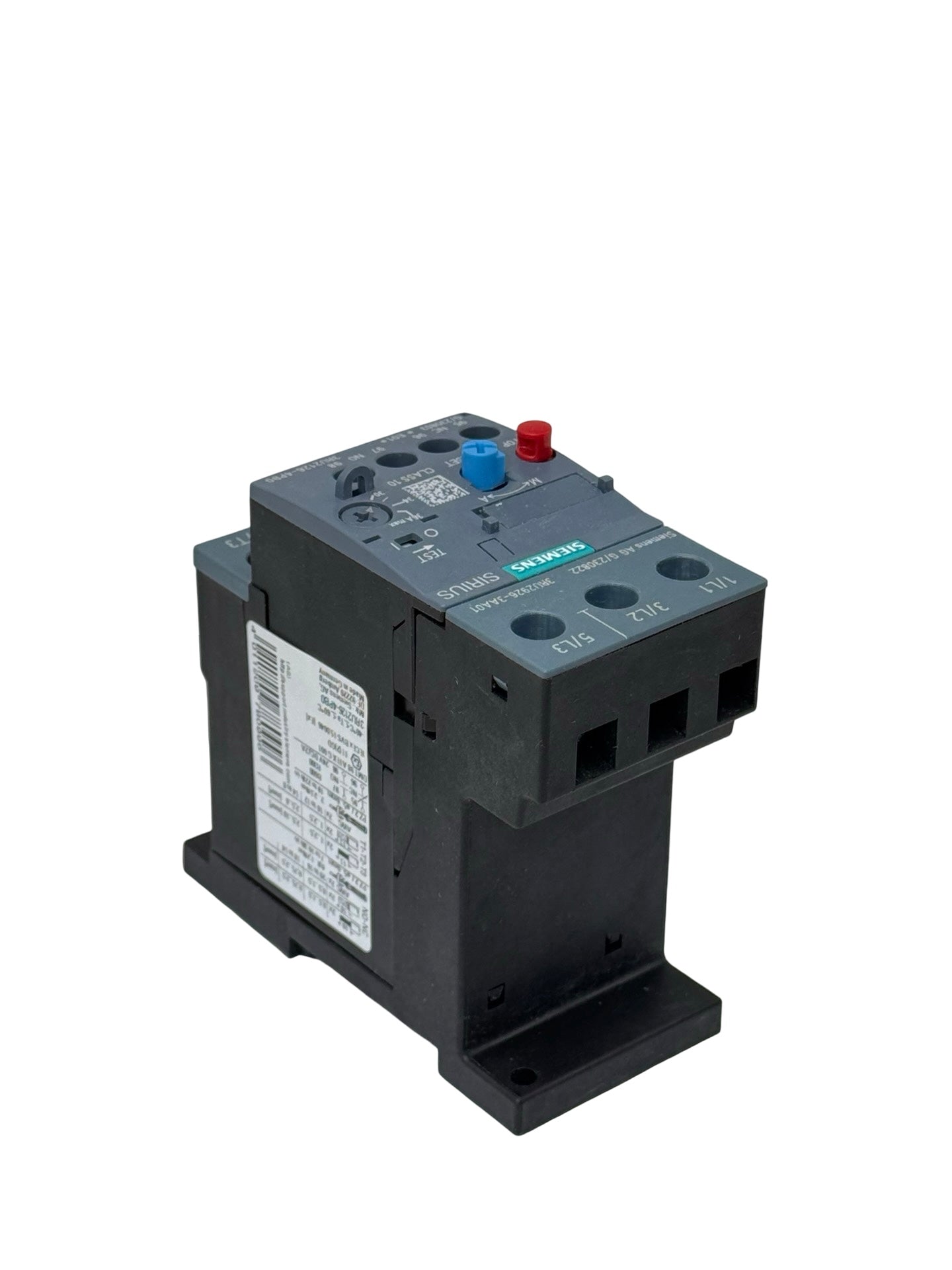 Siemens 3RU2126-4PB0 Motorschutzrelais 4-6,3A SIRIUS Überlastrelais