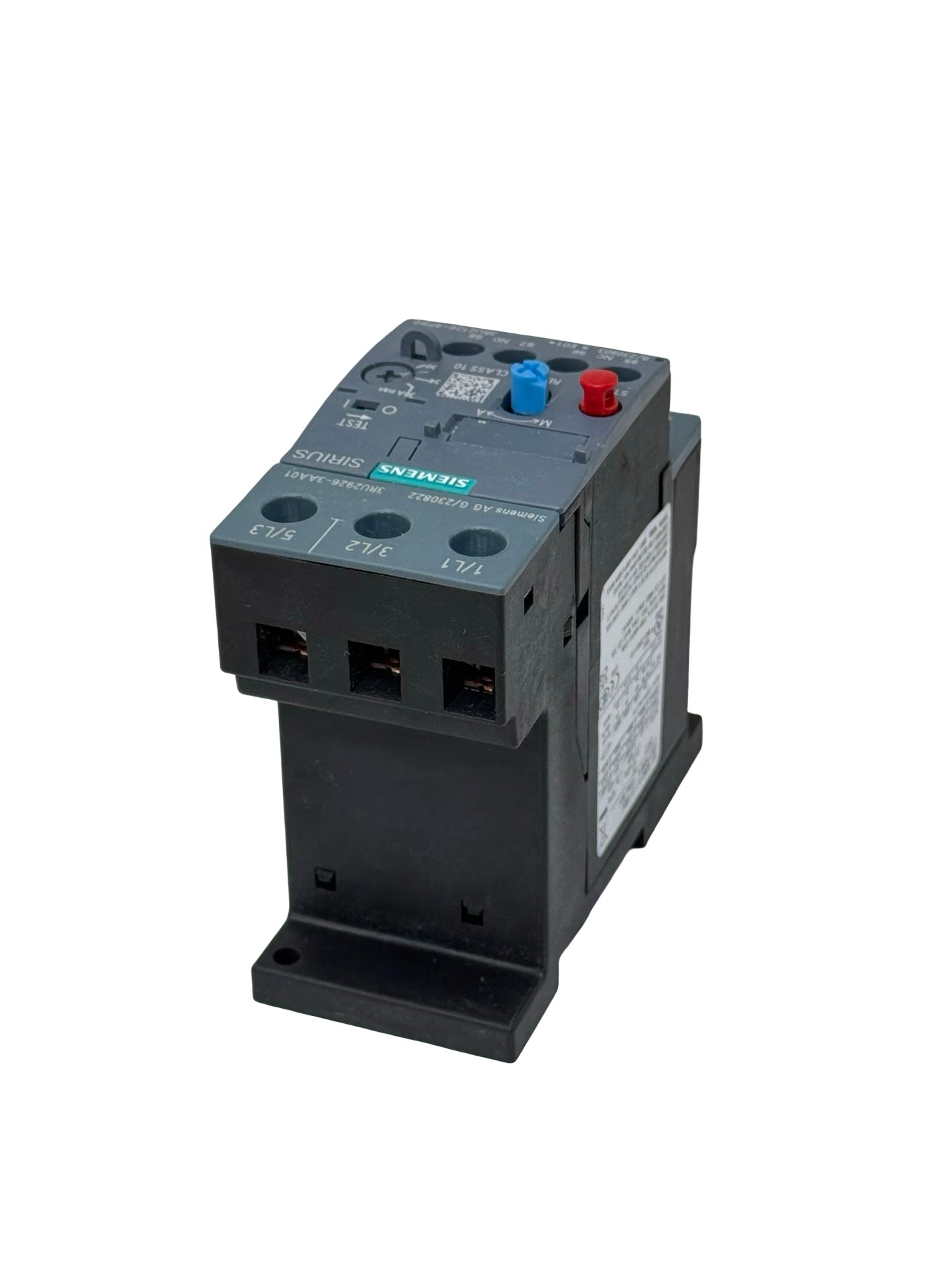 Siemens 3RU2126-4PB0 Motorschutzrelais 4-6,3A SIRIUS Überlastrelais