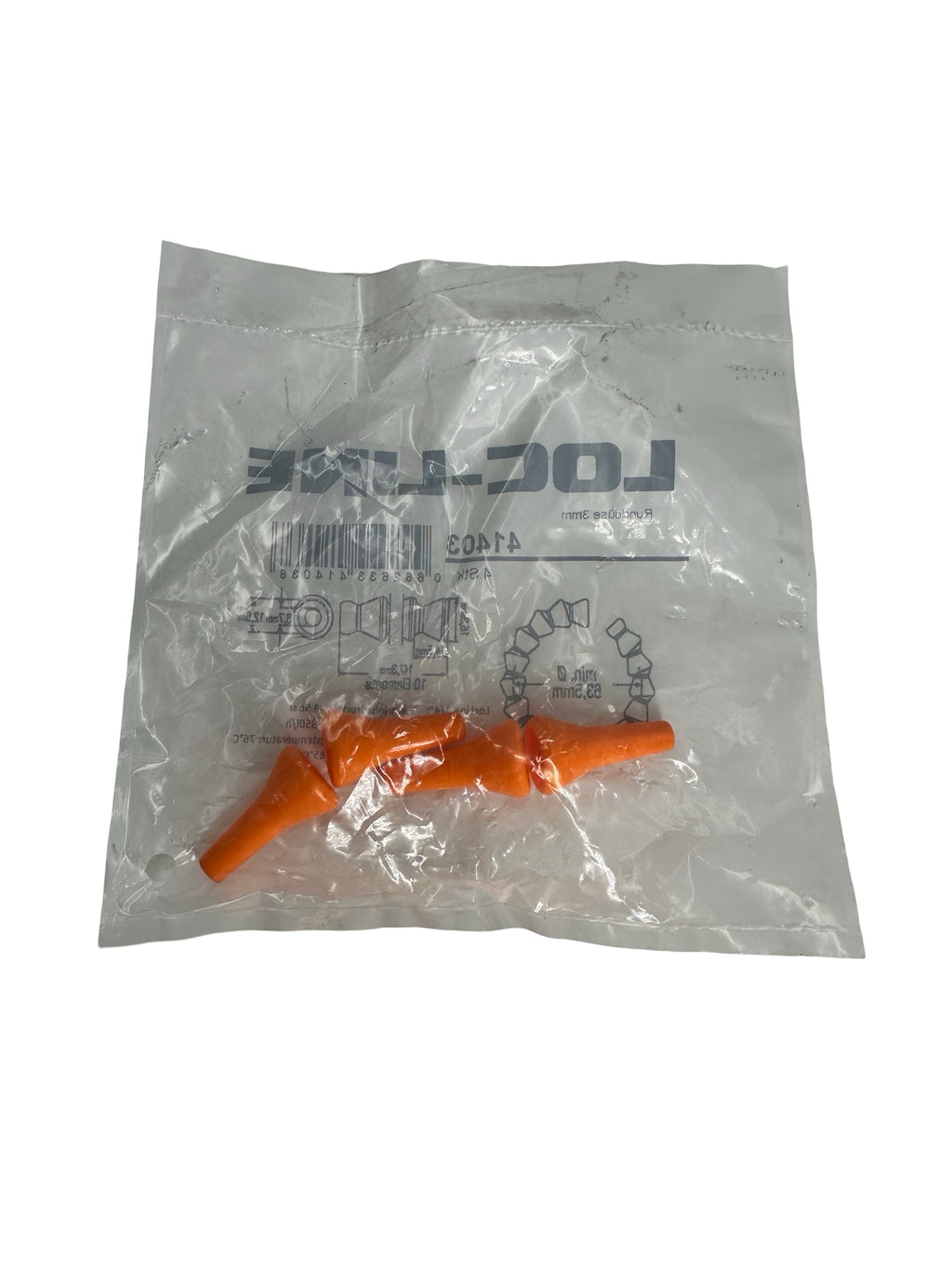 4x Loc-Line 41403 Runddüse 3mm 1/4” Kühlschlauch Düse 4 Stück Set