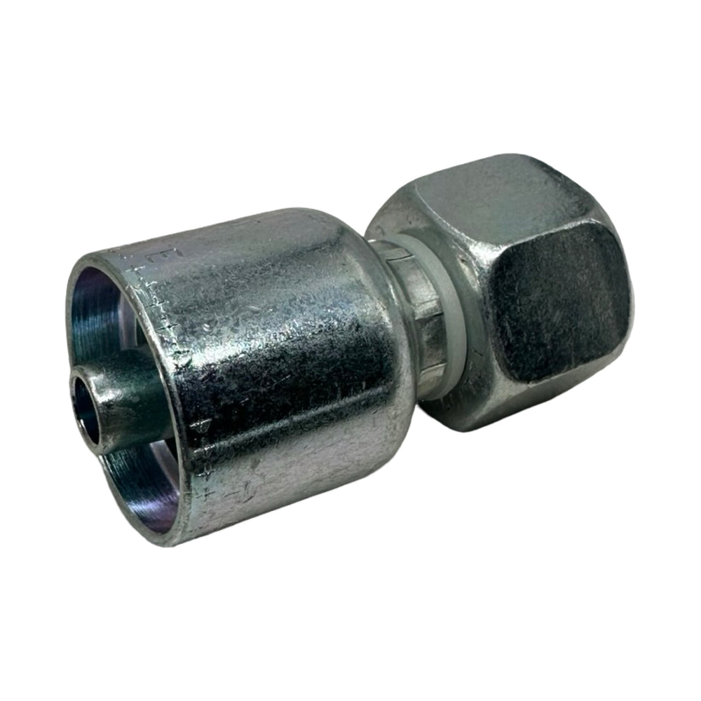 5x Parker 1C948-10-5 DKOS DN08 Hydraulikverschraubung Chromfrei