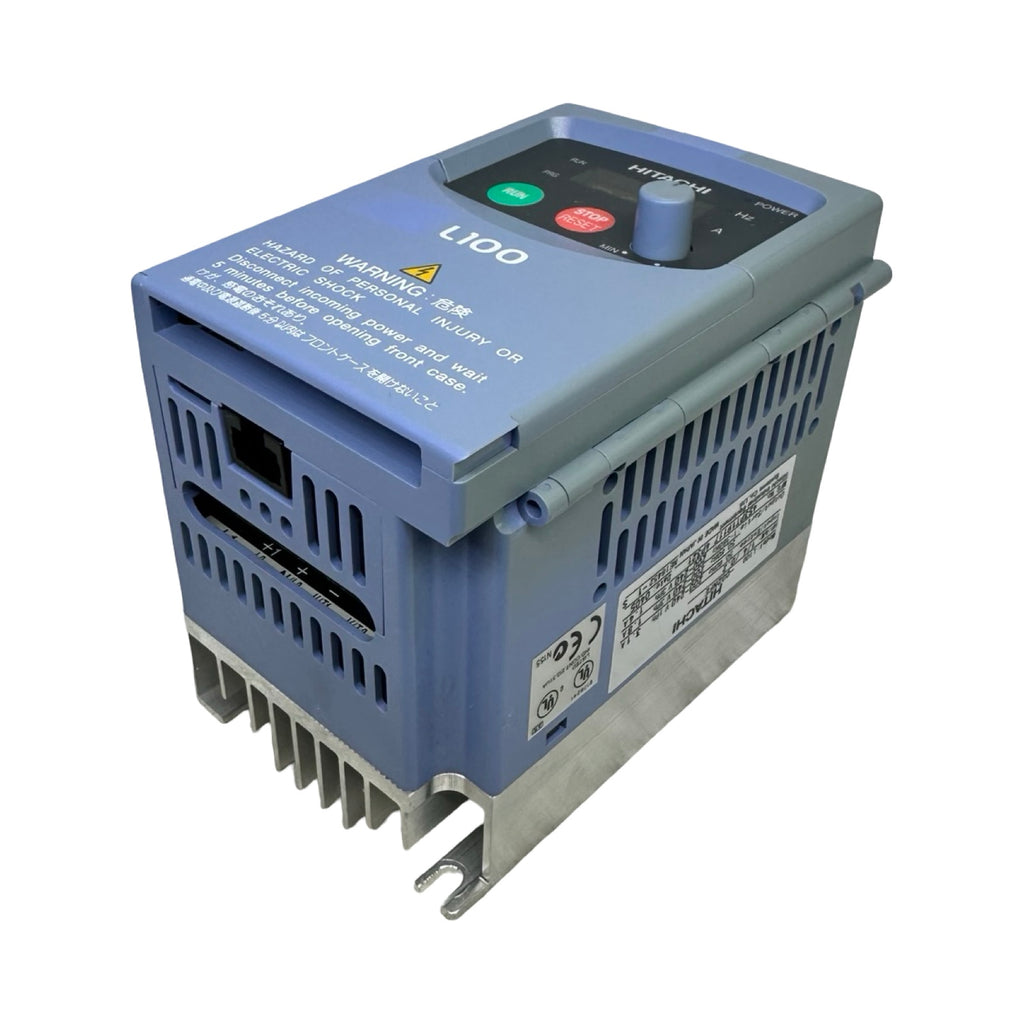 Hitachi L100-002NFE Frequenzumrichter 0,2kW Inverter 200-240V 1-Ph