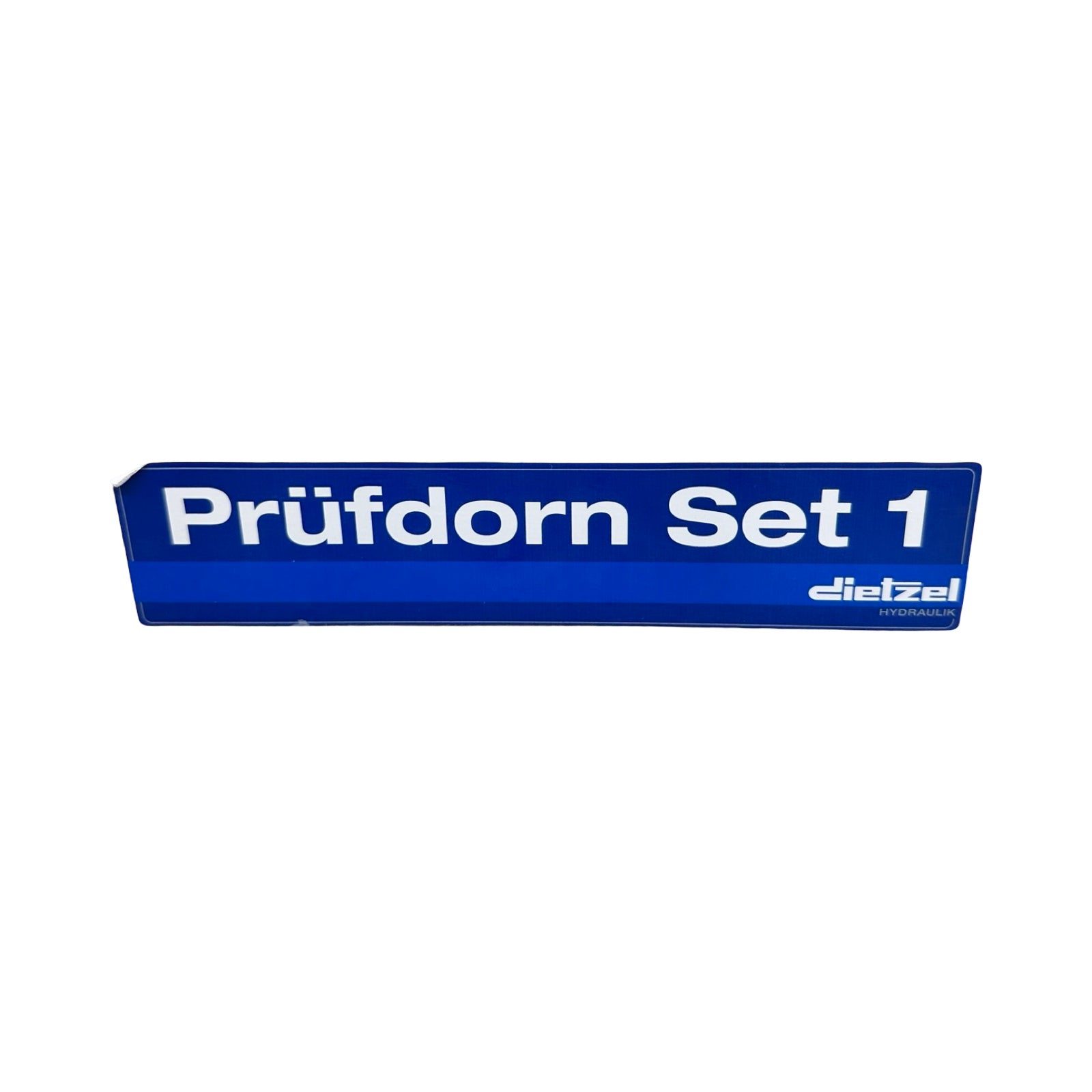 Dietzel Prüfdorn Set 1 PDNEF-026 Hydraulik Nippel Prüfsatz im Holzkoffer