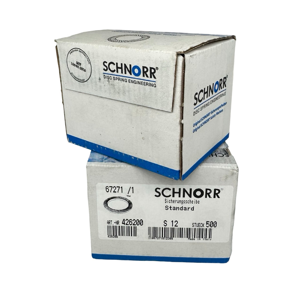 1000x Schnorr Sicherungsscheiben S12 426200 1000 Stk Sicherungsscheiben Set
