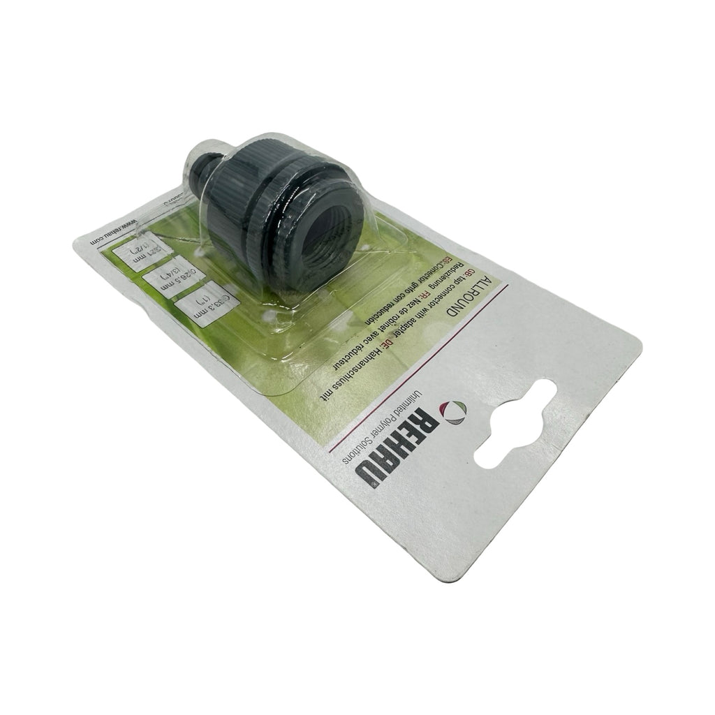 5x REHAU Hahnanschluss Adapter G1 G3/4 G1/2 ALLROUND Wasserhahn