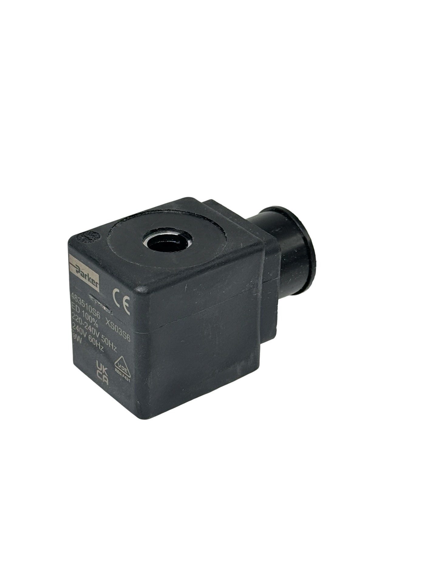 Parker 483510S6 Magnetspule 230V 9W XS03S6 Ventilspule ED100% IP65