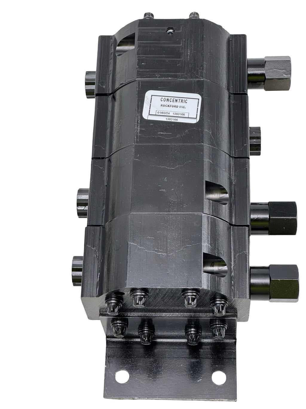 Concentric FG244442BSP Durchflussverteiler 1303166 3-fach Flow Divider