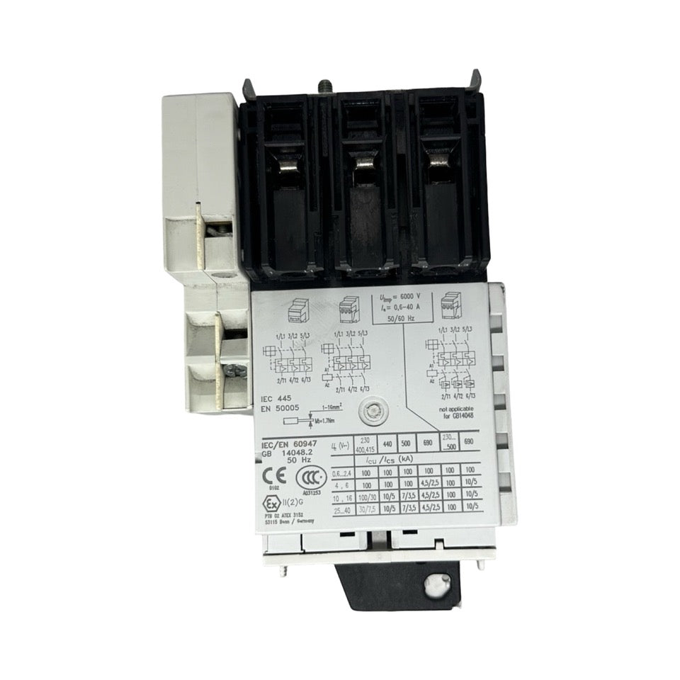 Moeller PKZ2 ZM-16 Motorschutzschalter 16A Leistungsschalter S-PKZ2
