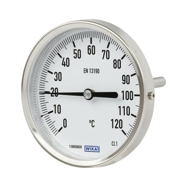 WIKA A52.063 Bimetall Thermometer 0-120°C G1/8B 45x8mm Industrie